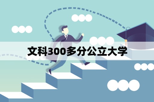 文科300多分公立大学